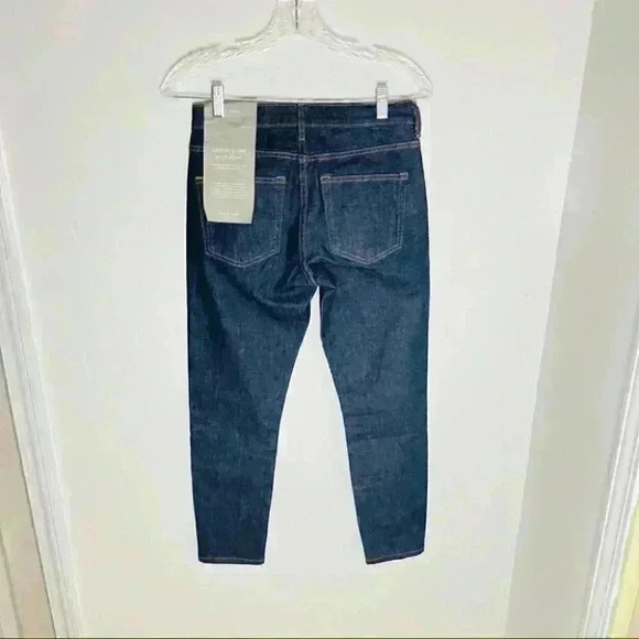 NWT Everlane Mid Rise Ankle Skinny Jean in Indigo - Picture 6 of 6